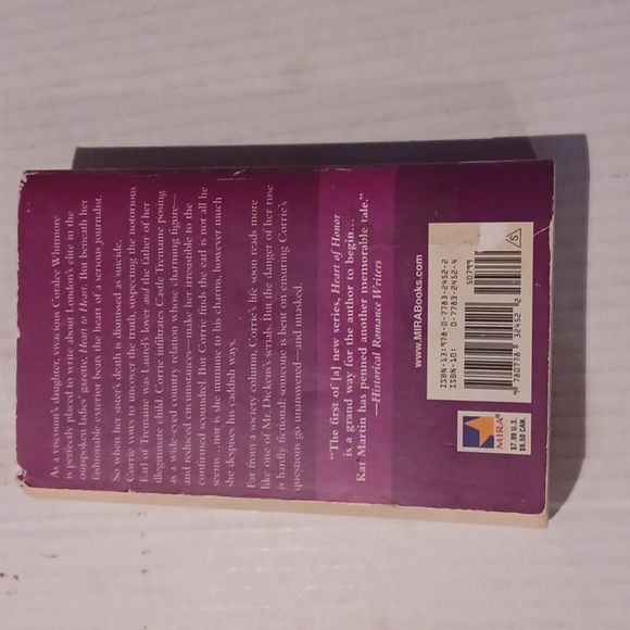 $4 Add-on "Heart of Fire" by Kat Martin - Paperback Book - Picture 2 of 10